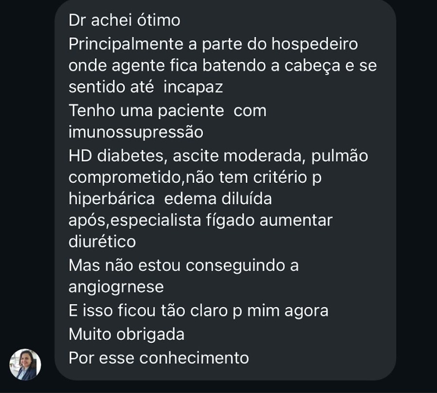 Depoimento — ficou tão claro pra mim agora